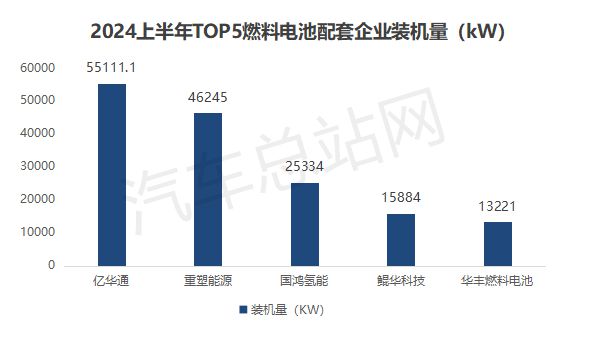 2024上半年FCV终端市场销量分析：格局异变(图5)