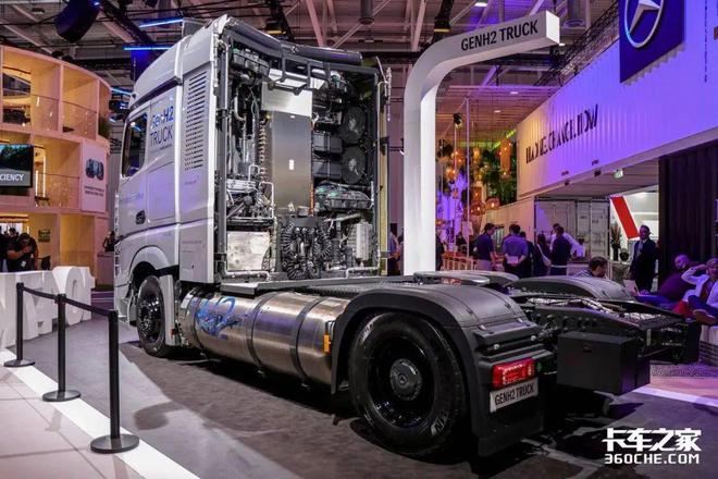 完美体育：2024IAA：顶尖舞台看氢能卡车！氢内燃机、氢燃料电池有何不同？(图4)