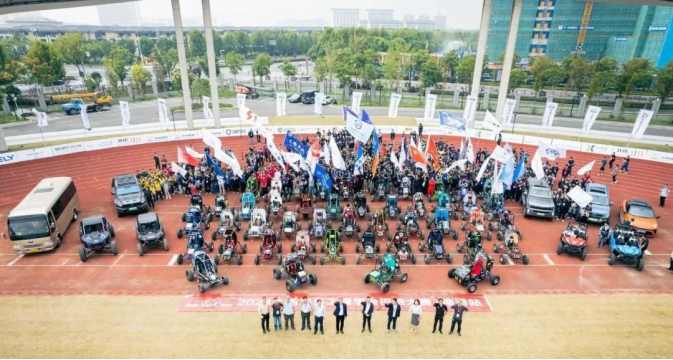 2024年中国汽车工程学会巴哈大赛・南浔站开幕式暨氢能巴哈全球首发仪式举行(图1)