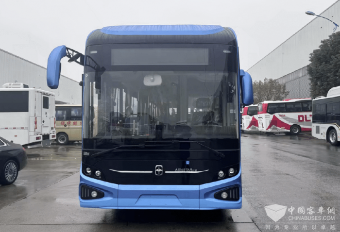 完美体育：亚星客车助力榆林氢能公交示范运营(图2)