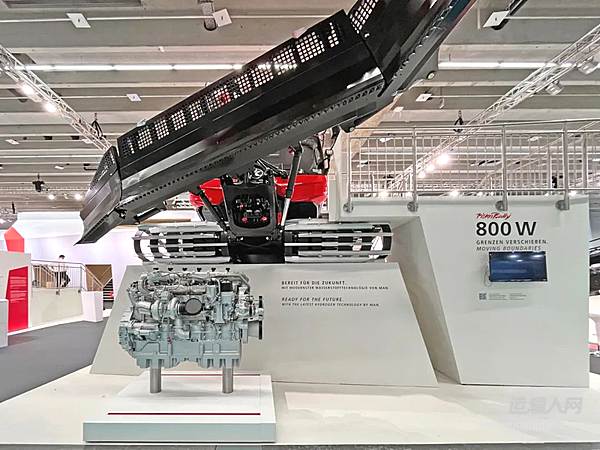 完美体育网站：曼恩发动机公司推出应用于越野场景的突破性氢内燃机(图1)