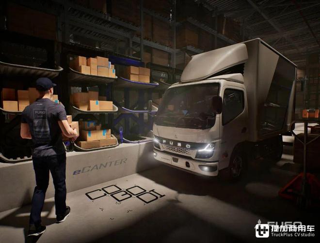 2025日本移动出行展｜氢内燃机、氢燃料电池卡车同台竞技！三菱扶桑现场展车阵容实拍(图23)